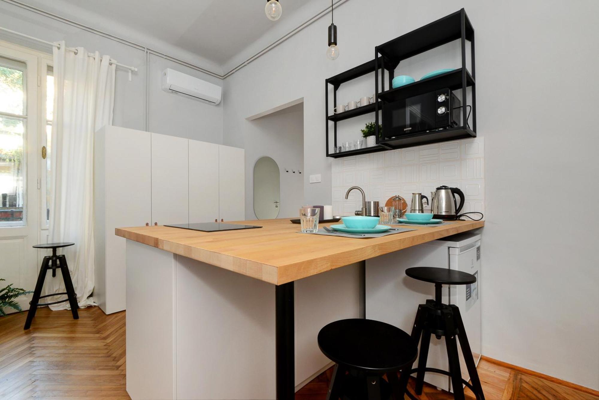 Monochrome Chic Apartments R613 Budapesta Exterior foto